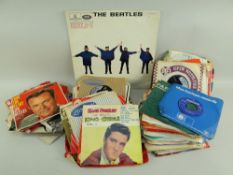 ASSORTED VINYL RECORDS comprising The Beatles 'Help', 'Twist and Shout' 'The Beatles', Elvis Presley