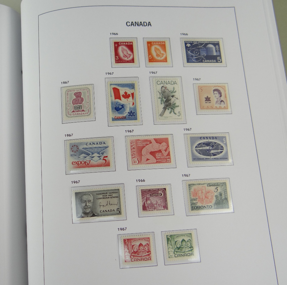 STAMPS: Canada 1868-1999 in four SG albums, unmounted used and mint, vols I-III well-filled with - Image 9 of 12