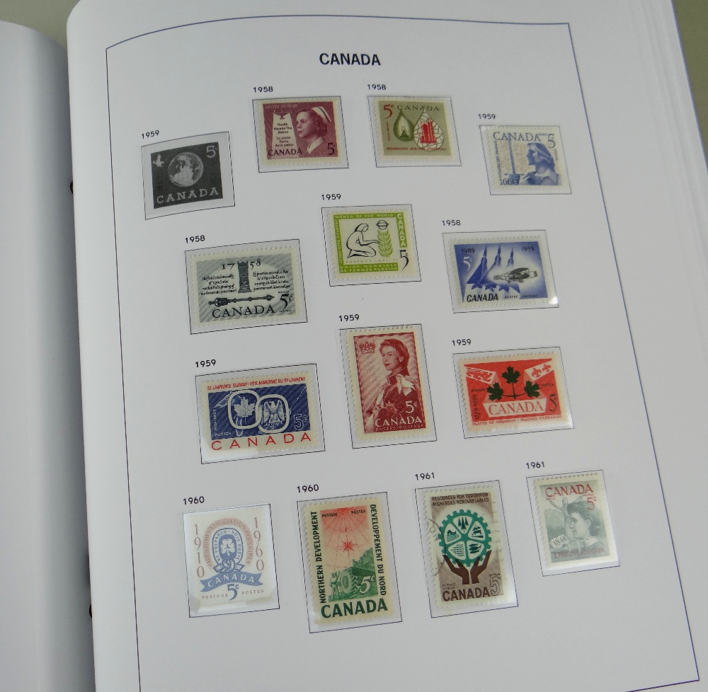 STAMPS: Canada 1868-1999 in four SG albums, unmounted used and mint, vols I-III well-filled with - Image 6 of 12