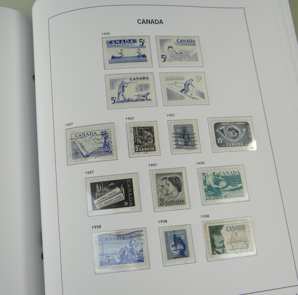 STAMPS: Canada 1868-1999 in four SG albums, unmounted used and mint, vols I-III well-filled with - Image 5 of 12