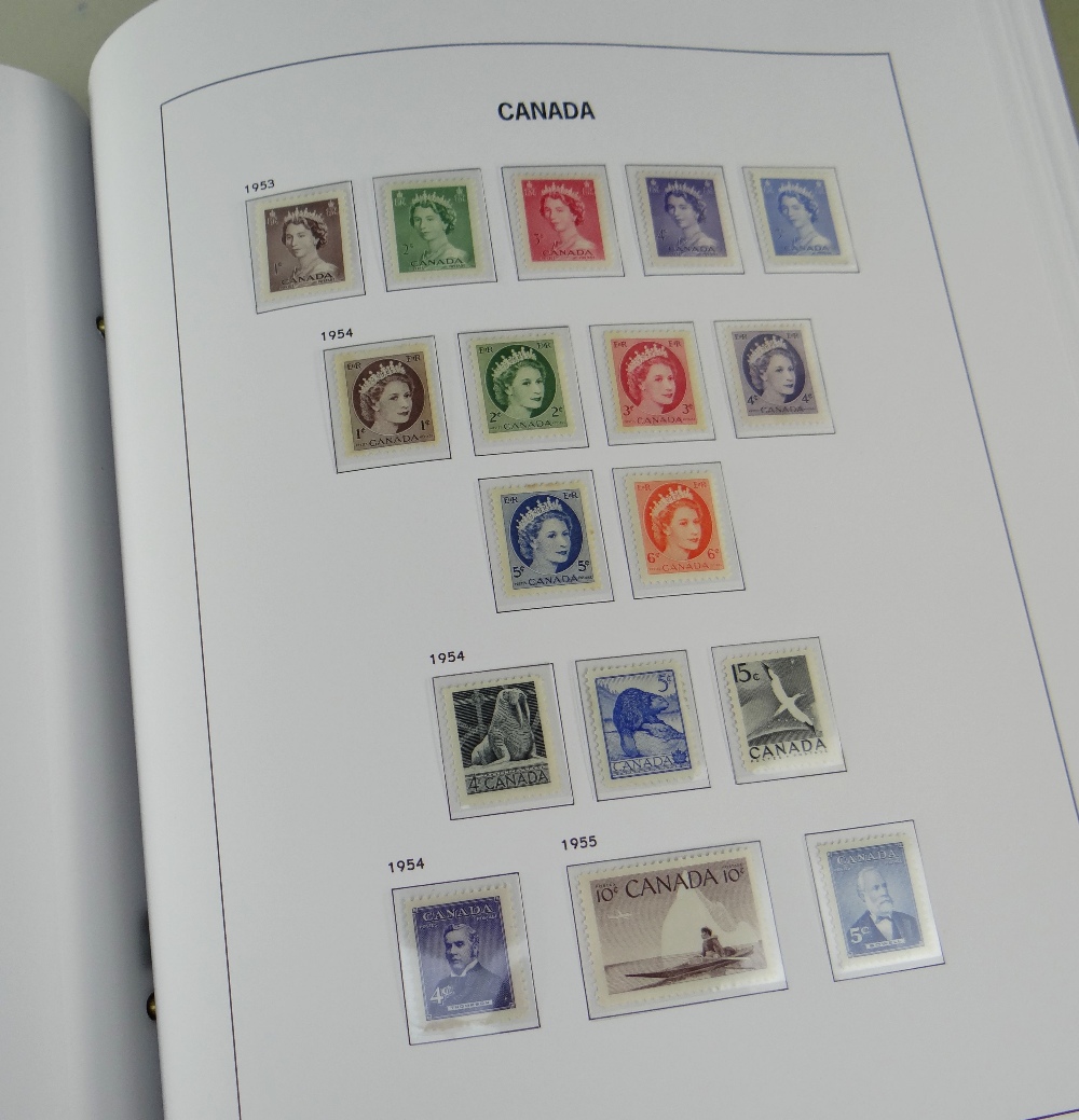 STAMPS: Canada 1868-1999 in four SG albums, unmounted used and mint, vols I-III well-filled with - Image 3 of 12
