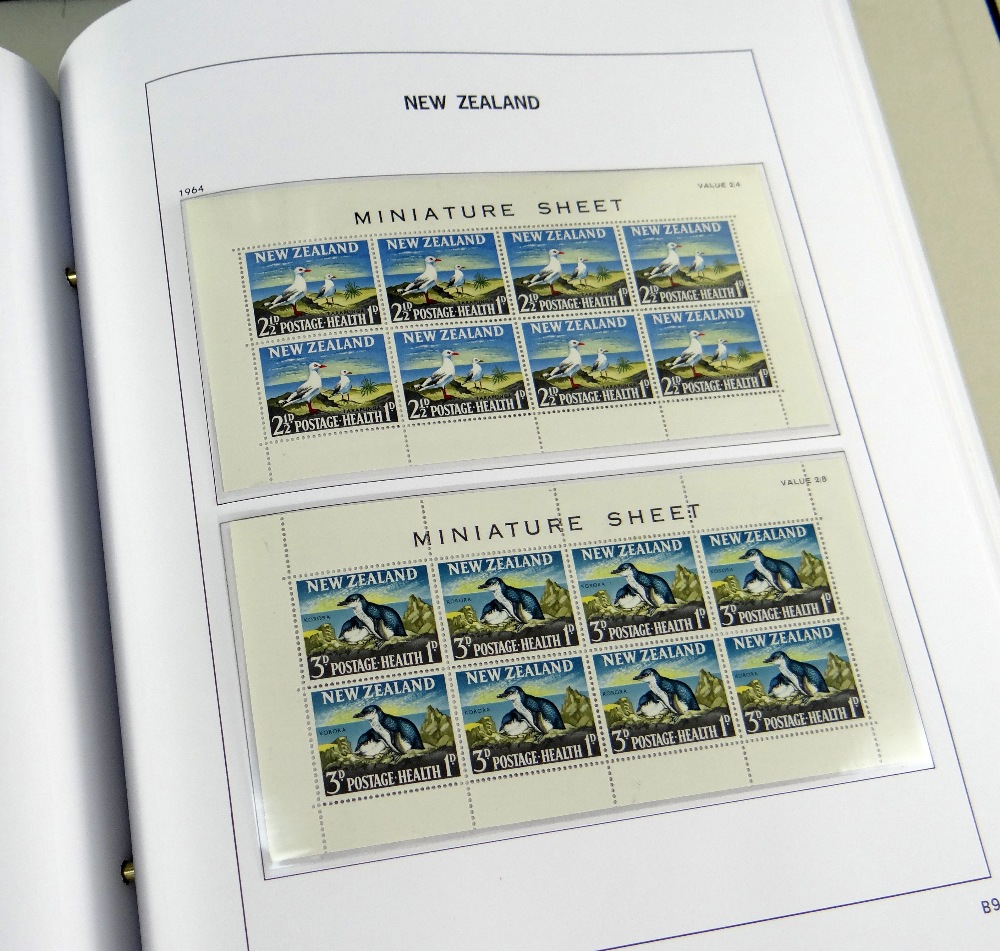 STAMPS:New Zealand 1873-2016 in seven SG albums, almost all unmounted mint, vols I well-filled - Image 8 of 40