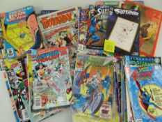 ASSORTED COMICS comprising selection of DC & Marvel comics including Batman, Spider-man, Luke