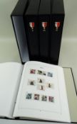 STAMPS: Malta 1863-2014 in four Davo albums, unmounted used and mint, vols I-III well-filled, vol IV