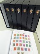 STAMPS: USA 1851-2007 in seven Davo albums, unmounted used and mint/near mint, vol I well filled