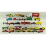 ASSORTED PLAY-WORN DIECAST & OTHER VEHICLES including Matchbox, Corgi etc. to include vehicles,