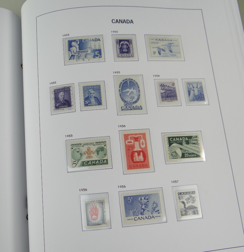 STAMPS: Canada 1868-1999 in four SG albums, unmounted used and mint, vols I-III well-filled with - Image 4 of 12