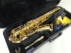 YAMAHA YTS-275 TENOR SAXOPHONE, ser. no. 01xx1, Condition: very good to excellent, offered with
