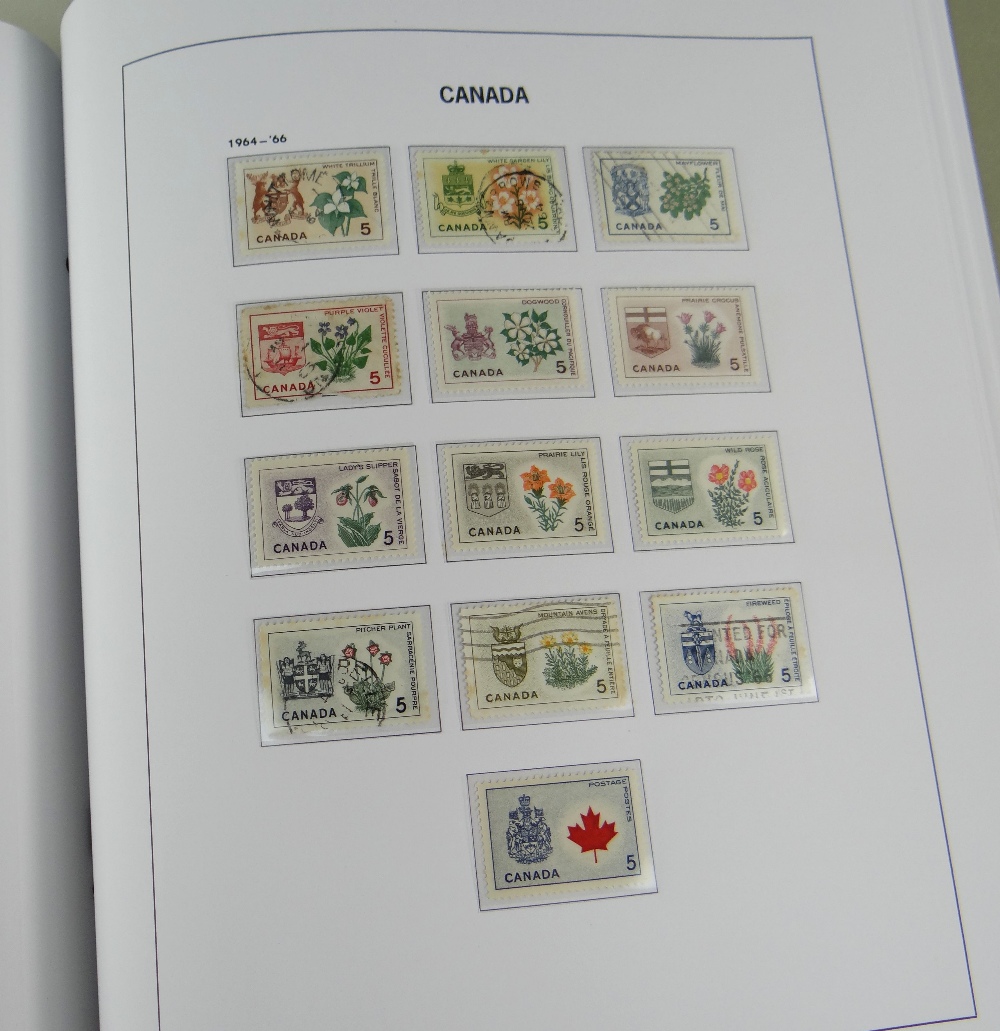 STAMPS: Canada 1868-1999 in four SG albums, unmounted used and mint, vols I-III well-filled with - Image 8 of 12