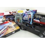 ASSORTED STARWARS, MODERN BATMAN TOYS, including boxed and re-boxed examples of Hot Wheels 1989