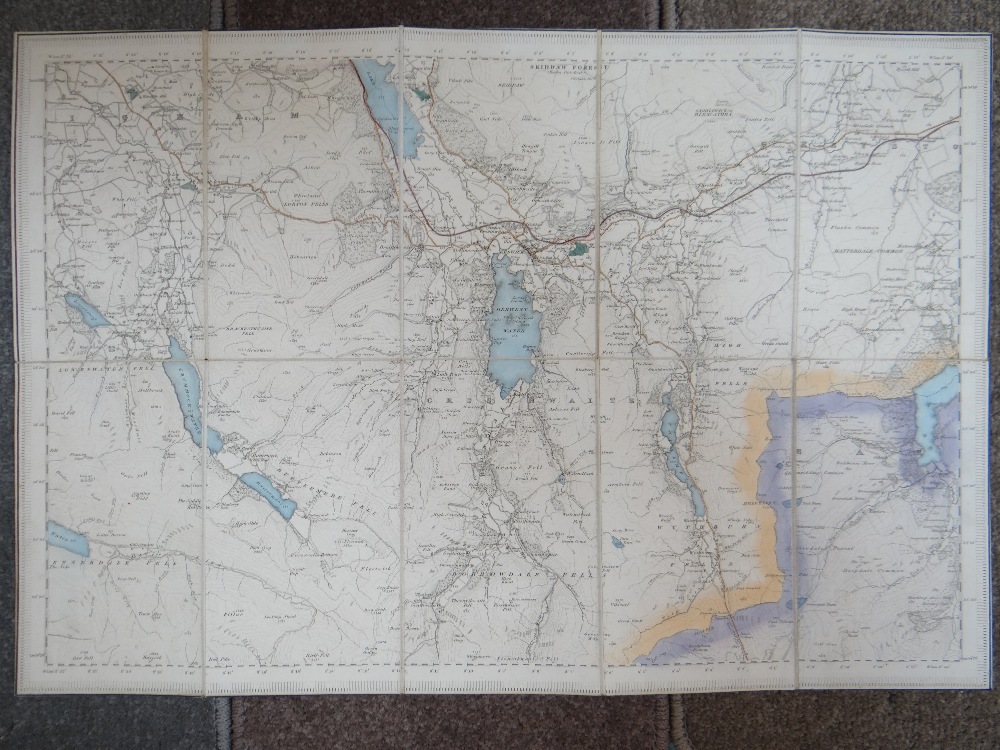 MAPS: COLLECTION OF ASSORTED EARLY 20TH CENTURY WORLD FOLDING MAPS, incl. Edw. Stanford maps.... - Image 10 of 82