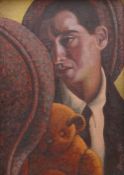 ED POVEY oil on canvas - entitled 'Brideshead', signed and dated 2004, 33.5 x 23.5cms Provenance: