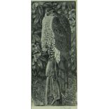 CHARLES FREDERICK TUNNICLIFFE OBE RA (1901-1979) limited edition monochrome wood engraving on