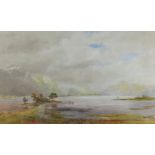 ALAN STEPNEY GULSTON watercolour - Killarney Lakes, signed, 31 x 51cms Provenance: Sotheby's 15th