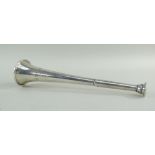 VICTORIAN SILVER HUNT MASTERS HORN, London 1881 by Kohler & Sons, engraved 'C.T. from J.G. & H.G -