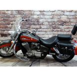 2010 HONDA SHADOW VT750 CS-A MOTORCYCLE CRUISER , reg. WN60 WVM, only 1,699 miles, in two tone