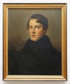 EARLY 19TH CENTURY ENGLISH SCHOOL oil on canvas - portrait of Reverend Thomas Sotheby, as a young