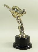 ROLLS ROYCE PHANTOM II 'SPIRIT OF ECSTASY' MASCOT, circa 1931-1935, cast nickel silver with copper