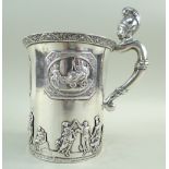 LARGE RUSSIAN ROYAL PRESENTATATION NEOCLASSICAL SILVER CUP, St Petersburg 1831, makers mark PM