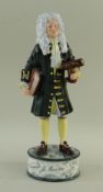 ROYAL DOULTON SIR ISAAC NEWTON HN5051, Prestige figure from the Pioneers collection, limited edition