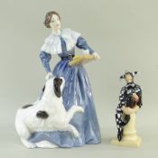 TWO LIMITED EDITION ROYAL DOULTON FIGURINES, comprising:- HN3842 Jane Eyre from Romance of