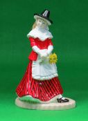 ROYAL WORCESTER CYMRAES IFANC FIGURINE, (young Welsh Woman) limited edition of 1200, 2007, 19cms