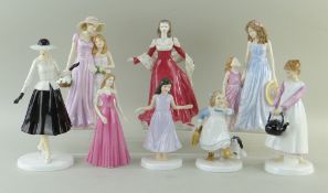 ASSORTED ROYAL DOULTON FIGURINES, comprising:- HN5594 1940s - Judy HN4793 Lady Sarah Jane (