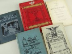 GROUP OF CELTIC FOLK / TRADITIONAL MUSIC VOLUMES, including Owen (John) arr. Gems of Welsh