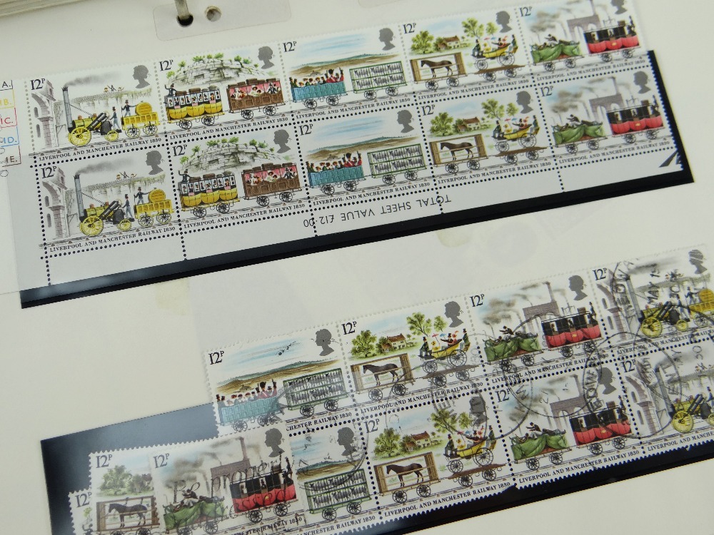 STAMPS: QEII PICTORIALS 1952-1995, mint and used, including many marginal blocks with control and - Image 8 of 8