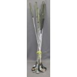 JOHN LETTERS SCOTLAND & OTHER LEFT HAND GOLF CLUBS, A QUANTITY