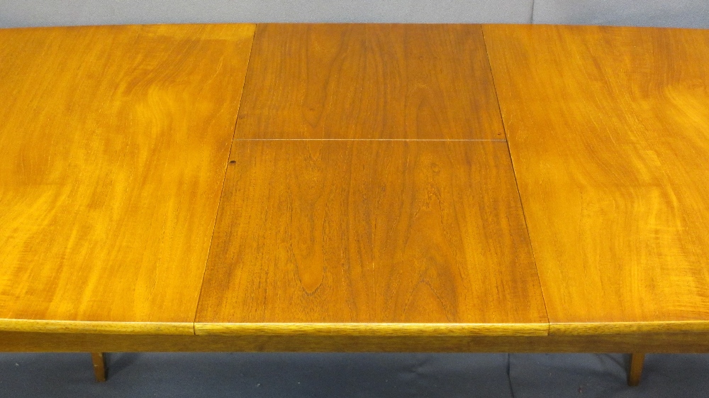 MID-CENTURY TEAK EXTENDING DINING TABLE by Sutcliffe of Todmorden - 77cms H, 127cms L, 90cms W - Image 3 of 4