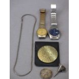 WATCHES, COINAGE & COLLECTABLES GROUP to include two Quartz gent's wristwatches by Lorus and Citron,