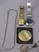 WATCHES, COINAGE & COLLECTABLES GROUP to include two Quartz gent's wristwatches by Lorus and Citron,