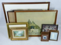 SIR WILLIAM RUSSELL FLINT, ROB PIERCY, KATHLEEN FREETH and other framed pictures and prints