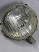 BENJAMIN SPOTLIGHT/LAMP WITH METAL MOUNT - the glass marked A M W D Type LA/12/PI Made in England,