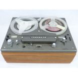 TANDBERG SERIES 15SL REEL TO REEL RECORDER/PLAYER with a quantity of mainly boxed tape reels