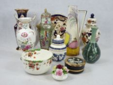 MASONS MANDALAY & PENANG, Spode, Royal Doulton and other decorative pottery and porcelain