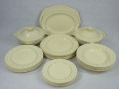 ALFRED MEAKIN DEANNA DINNERWARE, 28 PIECES including two tureens and covers