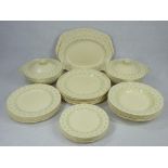 ALFRED MEAKIN DEANNA DINNERWARE, 28 PIECES including two tureens and covers