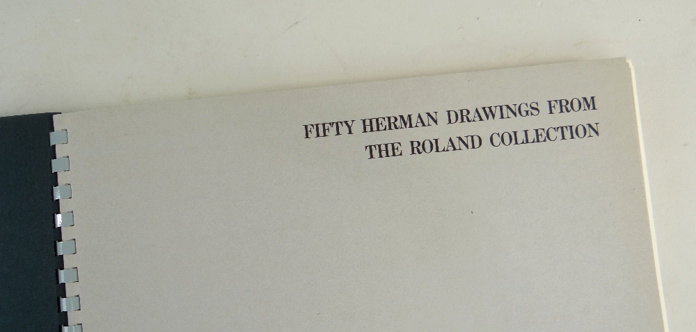 JOSEF HERMAN OBE RA bound volume of 'Fifty Drawings from the Roland Collection', published and - Image 3 of 18