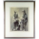 WILLIAM SELWYN limited edition (44/300) colour print - The Conversation, signed and numbered in