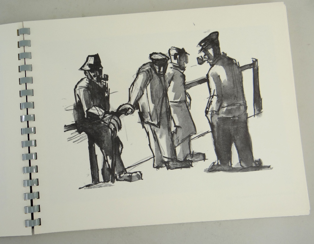 JOSEF HERMAN OBE RA bound volume of 'Fifty Drawings from the Roland Collection', published and - Image 5 of 18