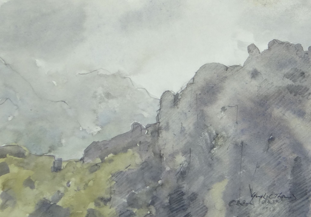 GARETH THOMAS watercolour on paper - collection of watercolour sketches from artist's sketchbook, - Image 9 of 12