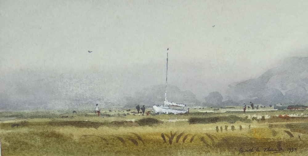 GARETH THOMAS watercolour on paper - collection of watercolour sketches from artist's sketchbook, - Image 12 of 12