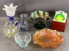 GLASSWARE - carnival and other art type glassware ETC