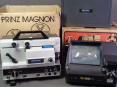 PHOTOGRAPHY INTEREST - Prinz Magnon projector and Prinz Oxford I200 cine editor