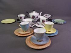 ROYAL ALBERT TEAWARE - quantity of 'Masquerade' and a quantity of 'Gossamer'