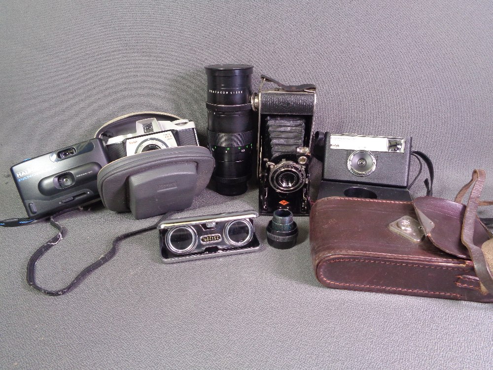 PHOTOGRAPHY INTEREST -Pentacon lens (Made in GDR), Kodak ETC