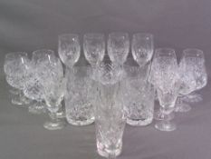 QUALITY DRINKING GLASSWARE - an assortment