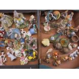 GOEBEL, LEONARDO COLLECTION and many others. A large assortment of figurines and models